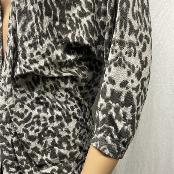 H&M Gray Animal Print Midi Cardigan - Picture 8 of 8